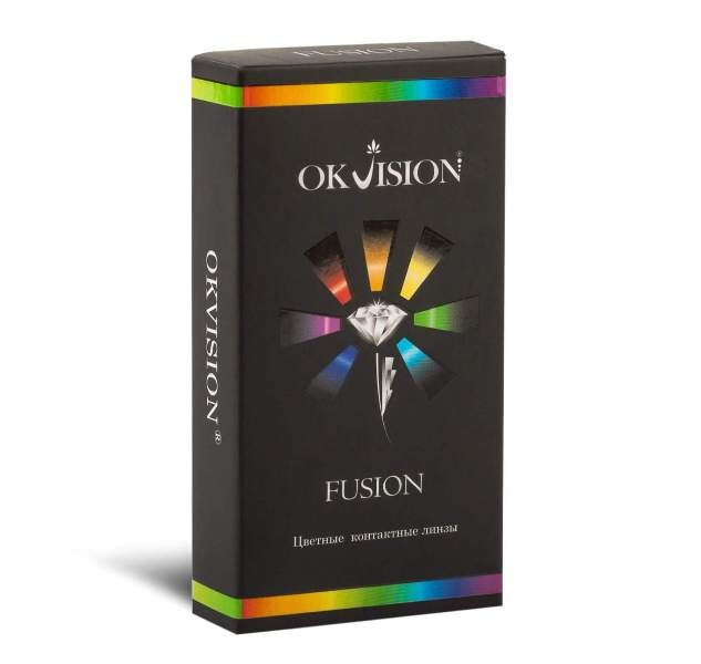 Цветные линзы OKVision Fusion (2линзы)