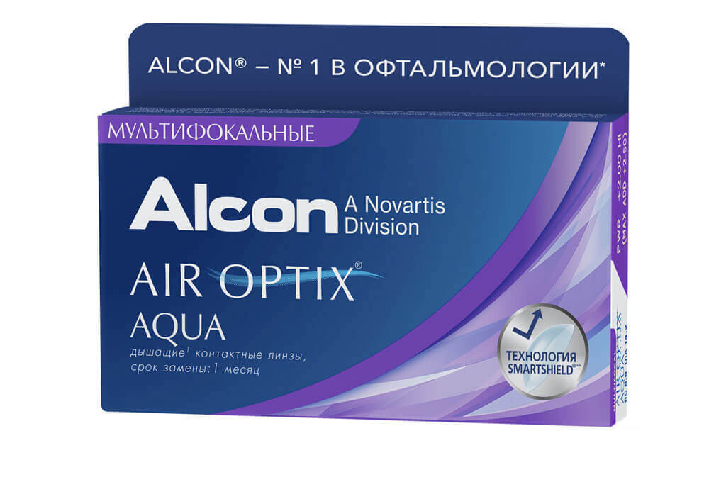  AIR OPTIX® AQUA MULTIFOCAL (3 линзы) 
