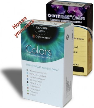 Цветные контактные линзы Ophthalmix Colors (2 линзы
